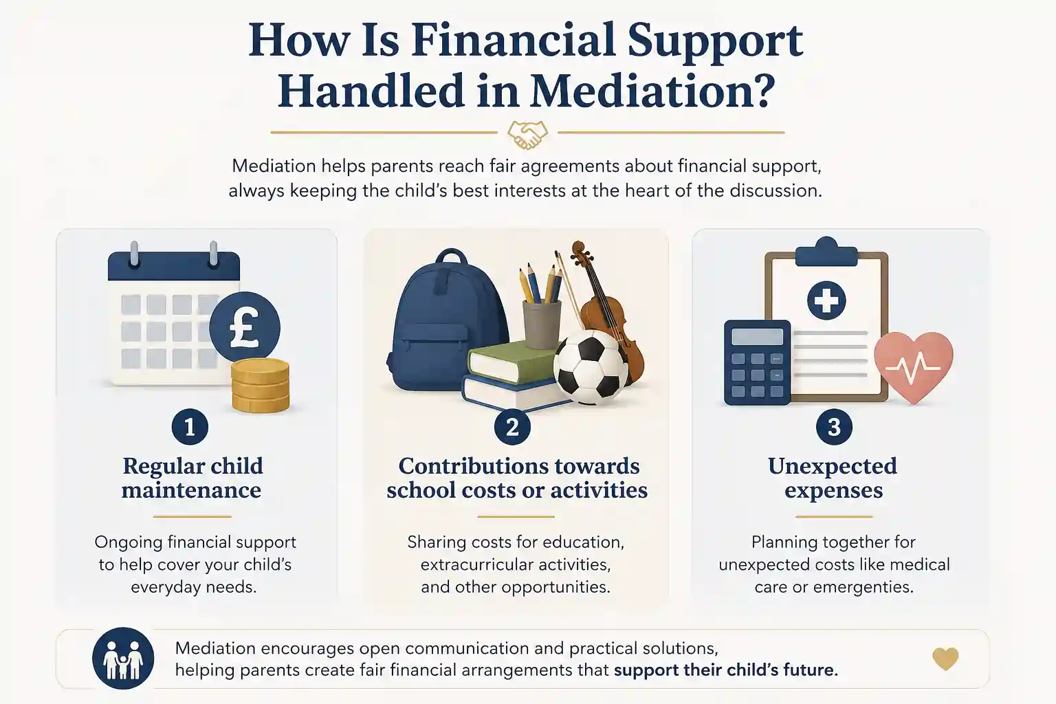 How Is Financial Support Handled in Mediation Epsom